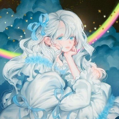 唯美插画动漫女孩头像图片,绝对的值得你使用的