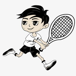穿着运动服的网球小王子png图图片素材其他格式下载动漫人物大全