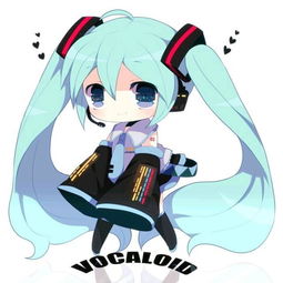 二次元少女q版萌系初音未来动漫插画堆糖,美好生活研究所