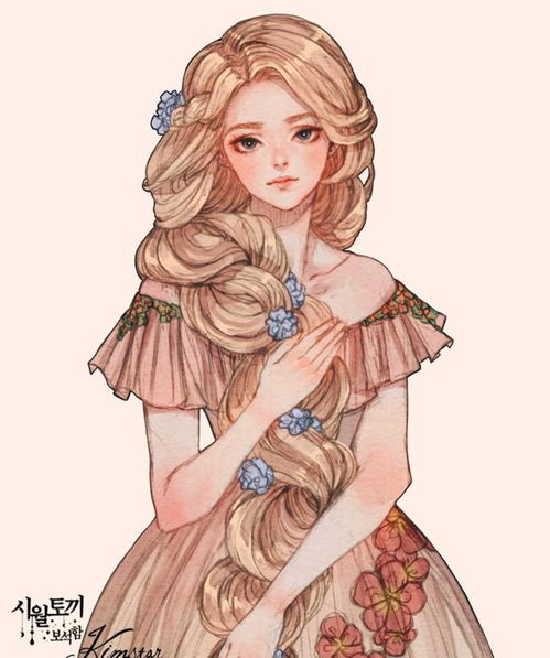 韩国画师笔下的迪士尼公主,灰姑娘优雅美丽,茉莉公主黑皮惹人爱