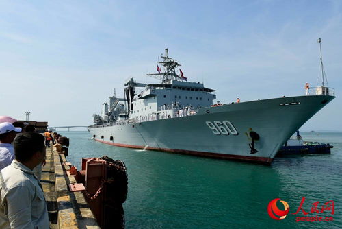 海军第三十批护航编队访问柬埔寨