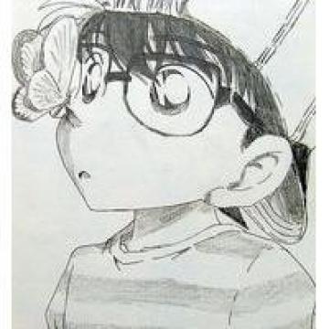 动漫卡通头像2020精选柯南素描头像