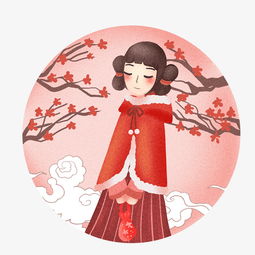复古小清新唯美汉服女子图片素材其他格式下载动漫人物大全
