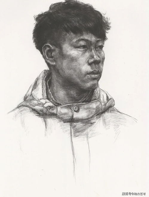 国美素描头像高分卷,你的临摹好帮手