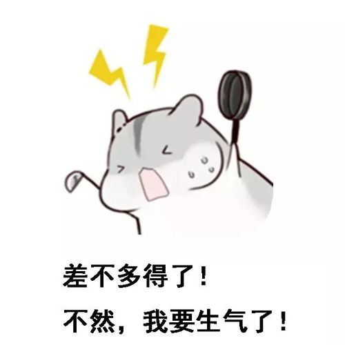 仓鼠套路表情包男朋友生气了该怎么哄
