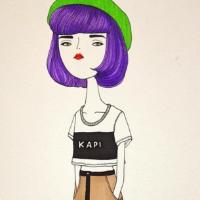 短发卡通头像女生图片短发卡通女孩你爱不爱