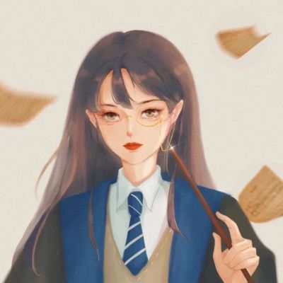 哈利波特头像动漫女生,高清好看的头像哈利波特女生漫画图片