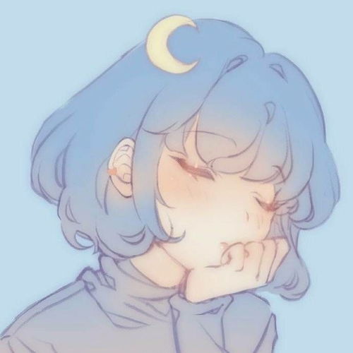 动漫女生头像可爱云