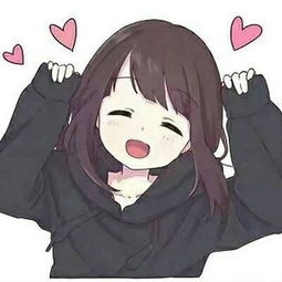 手绘可爱动漫女生头像粉色系少女心