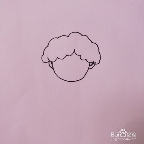 怎么画老奶奶的卡通简笔画