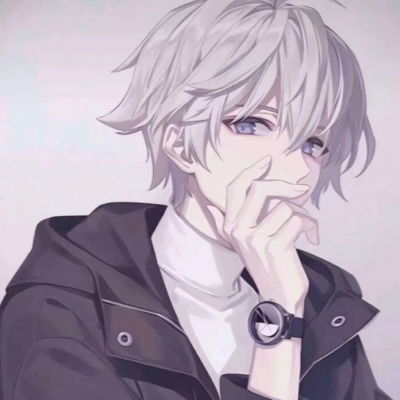 二次元动漫男生头像帅气不负光阴不负自己