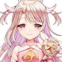 卡通头像一家三口五口魔法少女