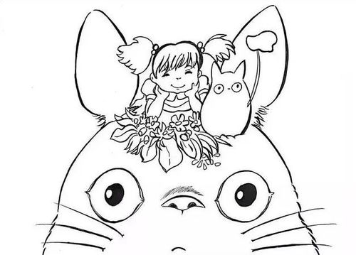 马克笔教程宫崎骏的憨憨可爱的龙猫附上画法步骤