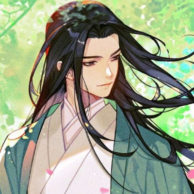 高清古风孤独男头像动漫男系古风高冷头像