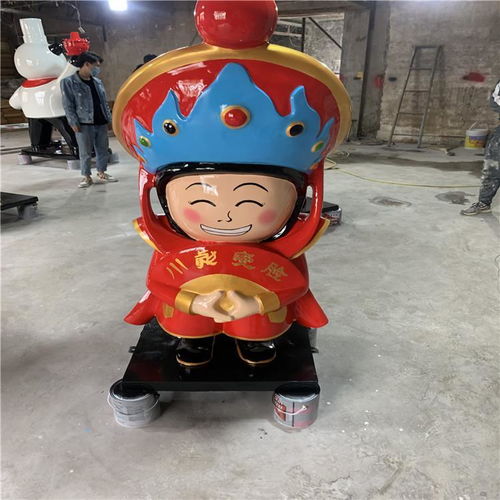 玻璃钢戏曲人物雕塑脸谱卡通人物雕塑卡通人物雕塑