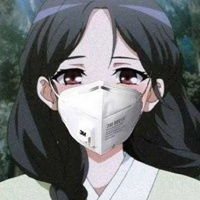 女生头像漫画高冷漫画版高冷戴口罩女生头像