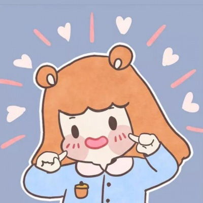 可爱的头像女生呆萌女生卡通可爱少女心头像
