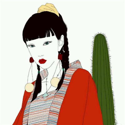 qq头像女生帅气冷酷彩色素描头像2018做你的神颠倒众生