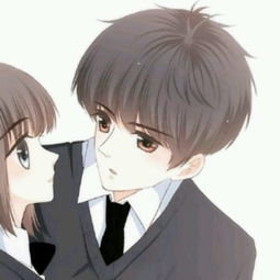 情侣头像动漫一男一女