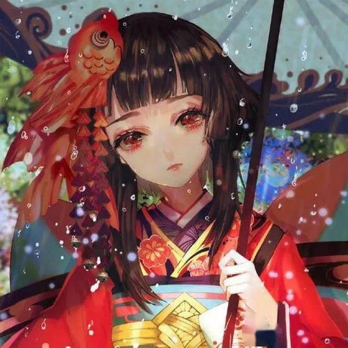 卡通女生头像简单干净可爱小清新动漫闺蜜头像