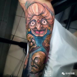 tattoo纹身素材宫崎骏动画系列
