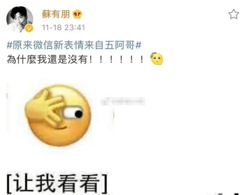 五阿哥表情上热搜,苏有朋搞笑回应