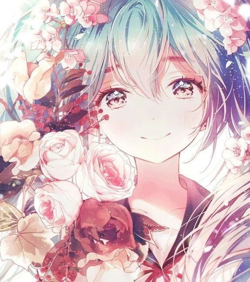 男生卡通动漫头像清晰初音未来