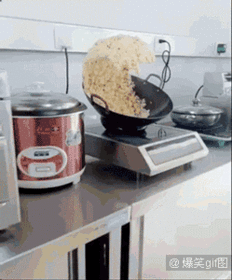 这是媳妇给我炒的饭......