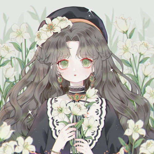 女生二次元系列头像可爱系
