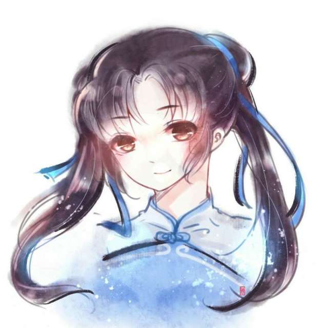 闺蜜头像古风卡通壁纸