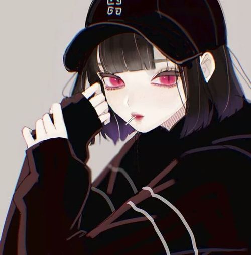手机壁纸二次元暗黑系少女第二期byb站盐泽2021年8月3日