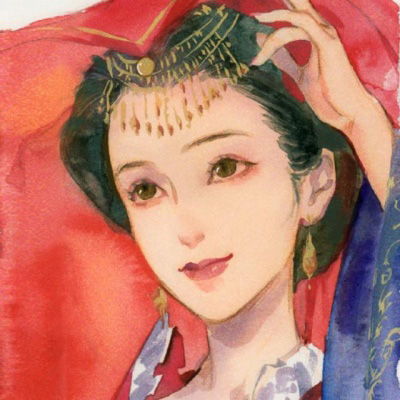 冷酷动漫头像女生图片霸气黑暗系古风头像
