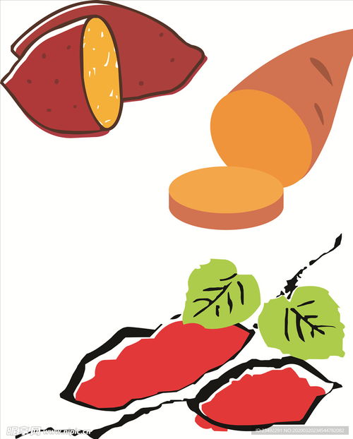专属头像制作卡通红薯