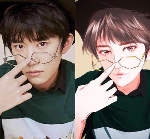 同样是漫画脸,忍过陈立农,躲过千玺,却对他沦陷了于网