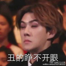 表情包exo搞笑帅哥吴世勋exo表情包