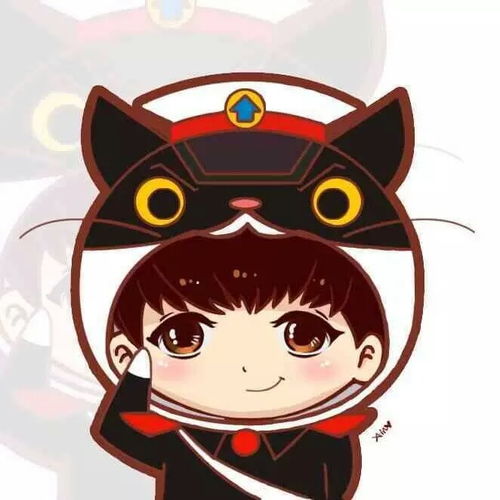 一个又萌,又帅,又可爱的男生卡通qq头像图片请发给我
