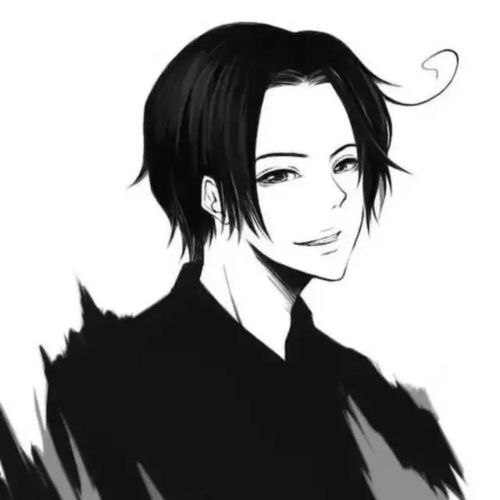 另类卡通男头像情头