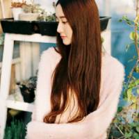 微信头像女生气质唯美侧面长发微信头像图片大全