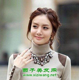 五款知性优雅女人发型图片示范女生发型打理技巧