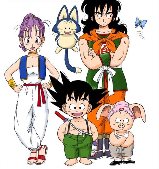 80后漫画七龙珠孙悟空贝吉塔布尔玛的世界观是正确的吗