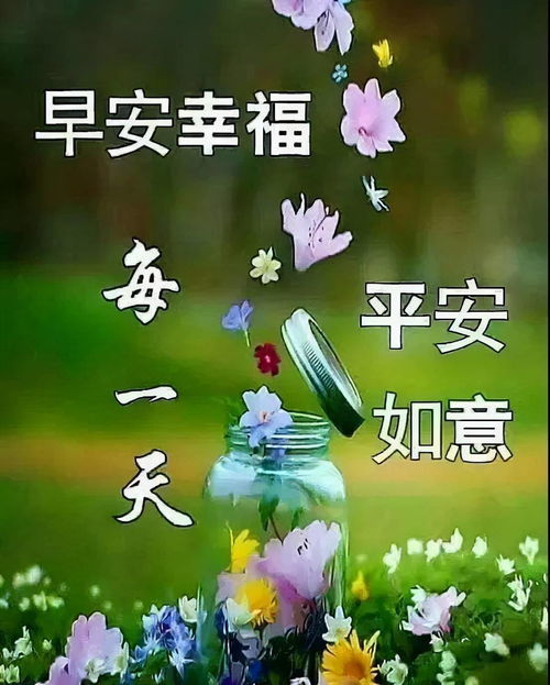 早安吉祥把握好每一个清晨,人生终会光辉,早安