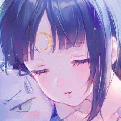 呆萌少女简单动漫图片