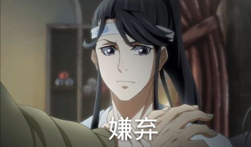 魔道祖师道友恶搞动漫台词后,变搞笑表情包,思追满脸嫌弃