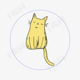 卡通可爱小动物装饰设计动物头像猫咪素材图片免费下载高清png千库网图片编号10012034