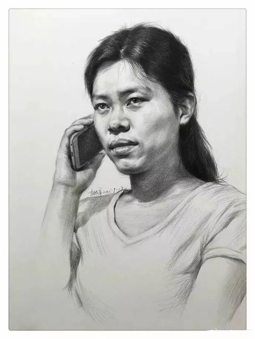 卡通素描头像男个性简单点