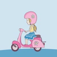 健身微信头像女卡通