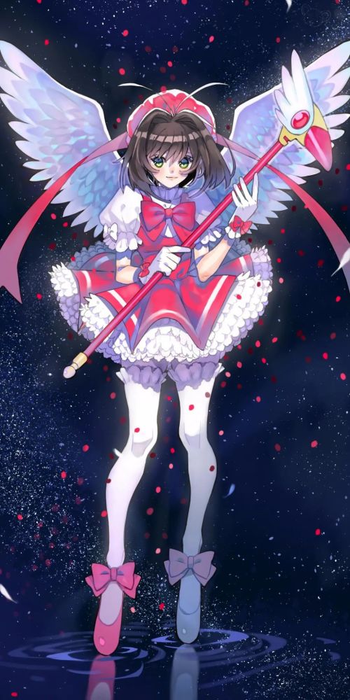 魔卡少女樱木之本樱,真正的萌王,动漫全面屏壁纸分享