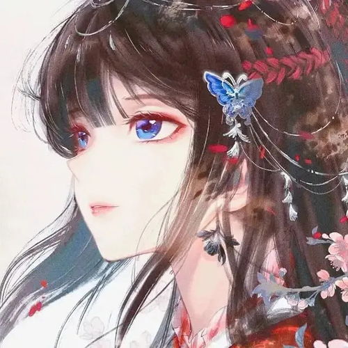 高质量的风华锦绣古风动漫女头