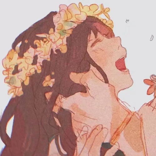动漫情头花落肩头,卿卿切切,宫花嫣红却也寂寞腾讯新闻