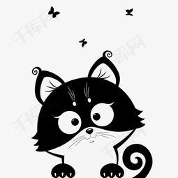 可爱猫咪素材图片免费下载高清卡通手绘png千库网图片编号3918356